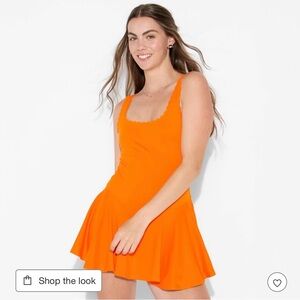 Wild Fable Orange Dress